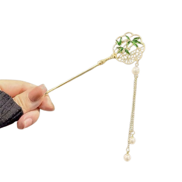 Elegant Magnolia Hairpin Tone Alloy Hair Stick för kvinnor 3