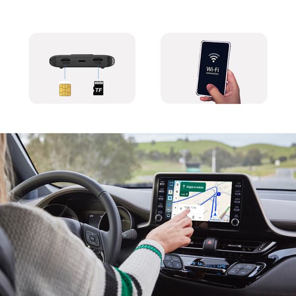 Trådløs CarPlay til Android Auto Adapter