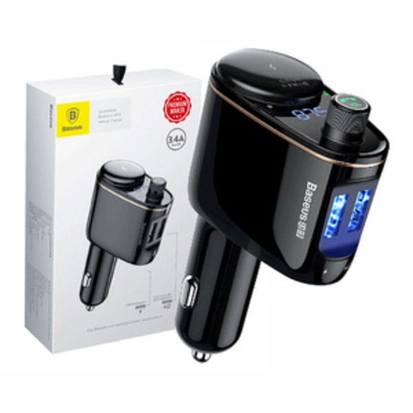 Bil Bluetooth MP3-afspiller Baseus S-06Black OS