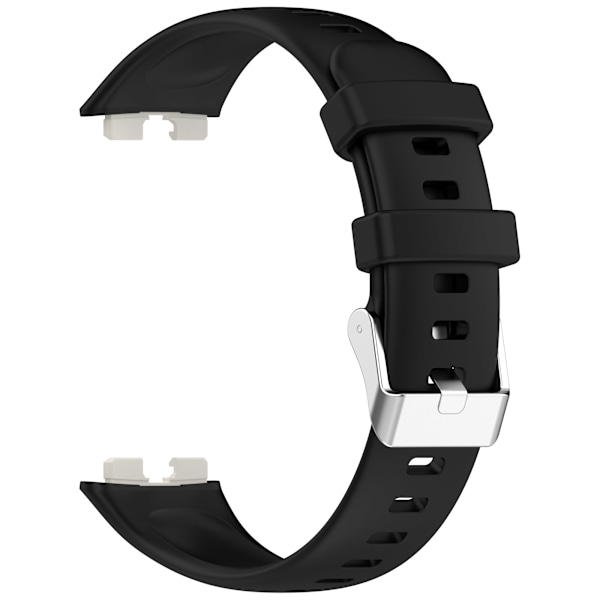 Silikone urrem til Huawei Band 9 & Band 8 Sort