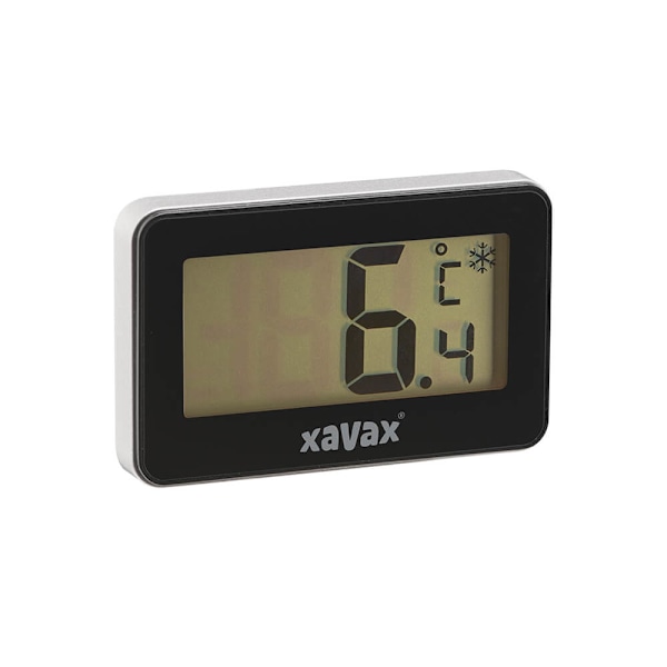 Termometer Digital för Kylskåp Frys Svart