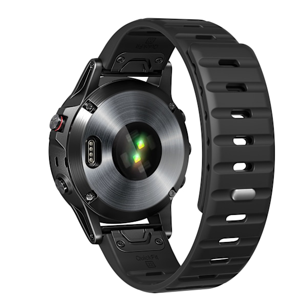 Magneettinen Garmin N54 Norman kellon ranneke Musta 22 mm