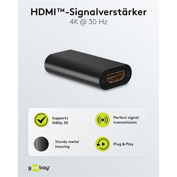HDMI™-signalförstärkare