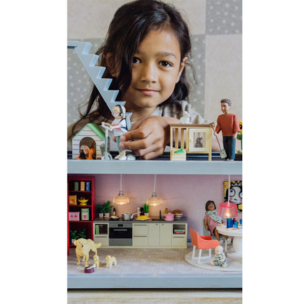 Lundby Dockset Familj Nikki