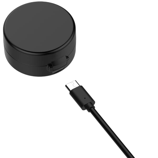 Charging Case för OURA Ring Gen 4 kompatibelt med Oura Ring Gen4 Portable ABS TPE Charger Case med Probe Interface och USB-kabel