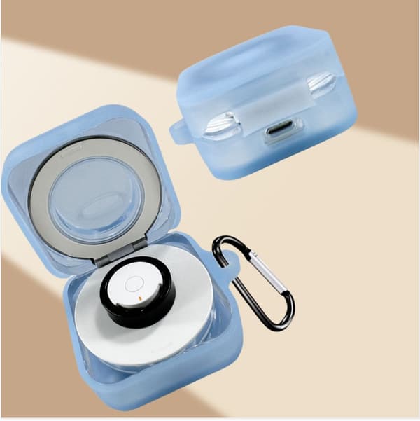 Silikoneetui til Samsung Galaxy Ring opladningsholder Blue Blue