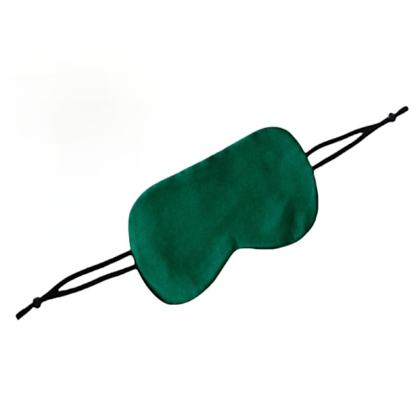 Sovmask i 100 % Mullbärssilke Grön