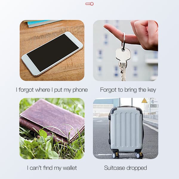 Smart Tracker - Anti-lost enhed Blue Blue
