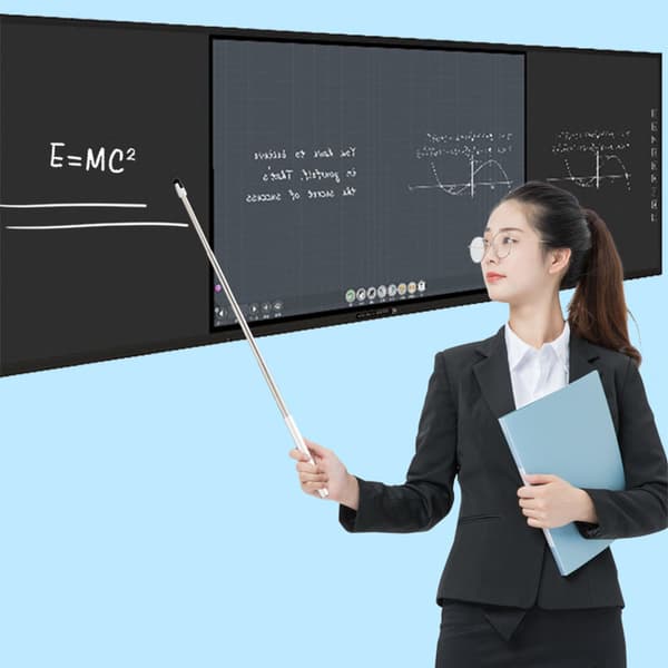 Teleskopisk Whiteboard Stylus Penna för Pekskärmar