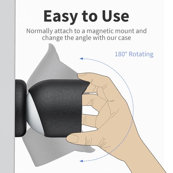 Skyddande Silikonfodral för Google Nest Cam Black Black