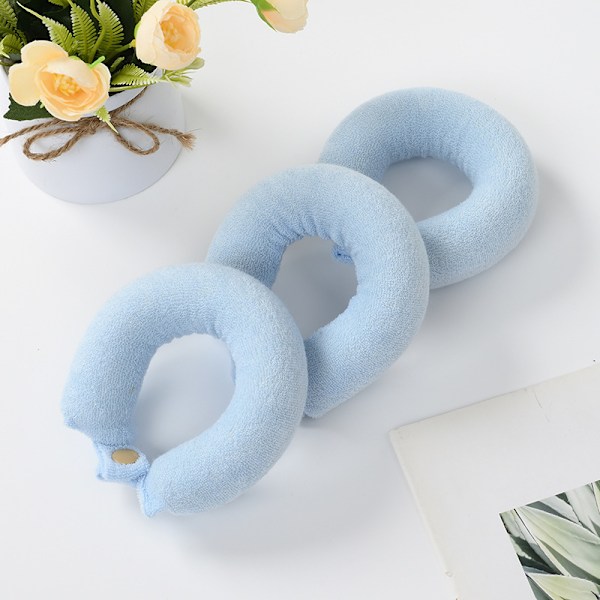 Band för Värmefria Lockar, 3-pack Blå