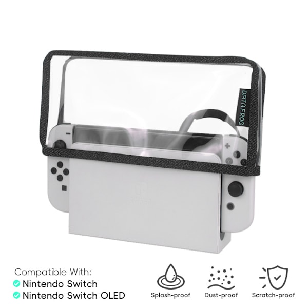 Kirkas pölysuoja Nintendo Switch OLED -konsoliin