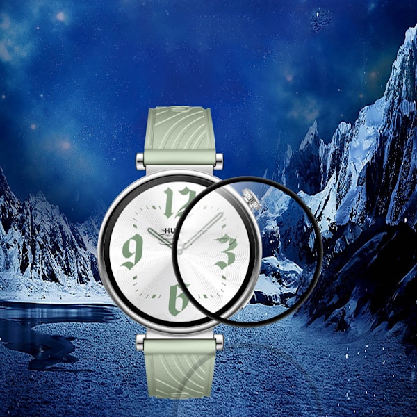 3D-kaareva näytönsuoja Huawei Watch GT4:lle 46 mm