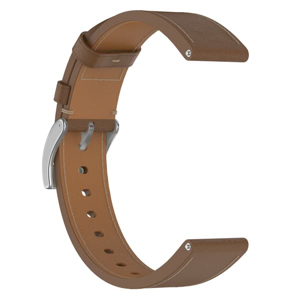 Premium læderrem til Huawei & Honor ure Brown 18 mm Brown 18 mm