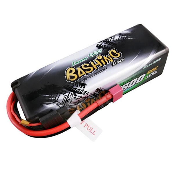 Gens ace G-Tech 5500mAh 11,1V 3S1P 60C HardCase 15# bilbatteri