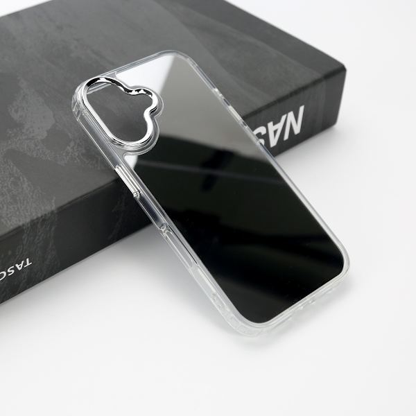 Mirror Case för iPhone 16 (6.1") - Klar TPU+PC Skydd