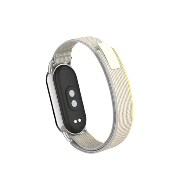 Nylon-urheiluhihna Xiaomi Mi Band 9/8 NFC:lle Harmaa