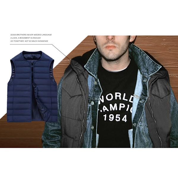 Varmevest med nem betjening - 3 varmezoner 4XL