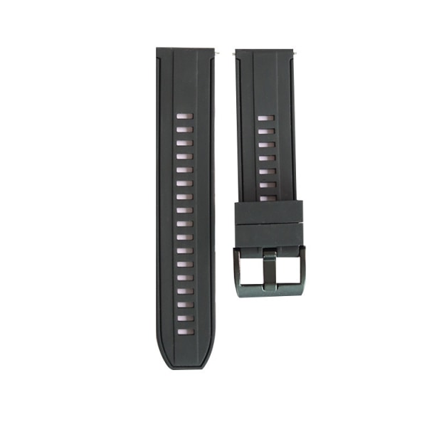 Silikone urrem til Huawei Watch GT2E/GT2 46 mm/GT 46 mm Sort