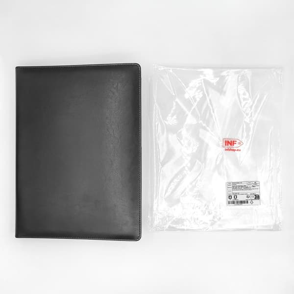 Multifunktionel mappe med kortpladser Black Black
