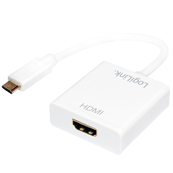 USB-C -> HDMI-Hona Adapter Vit