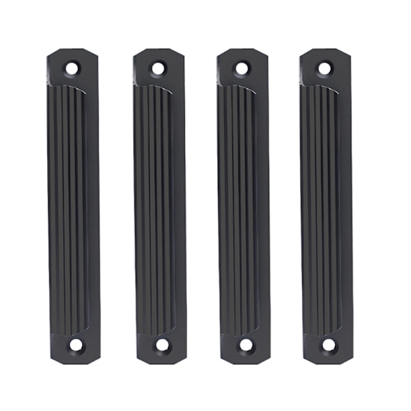 4 Pack Vedin - Pinta-asennettava Black Black