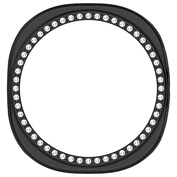Stilfuldt etui til Samsung Galaxy Watch8 40mm Sort