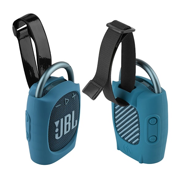 Silikone beskyttende etui til JBL CLIP4 Bluetooth-højttaler Blå