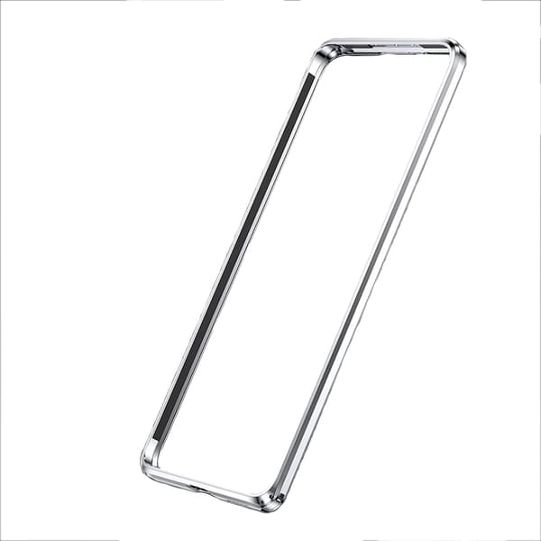 Aluminiumslegering Bumper Case til iPhone 16 Plus Silver Silver