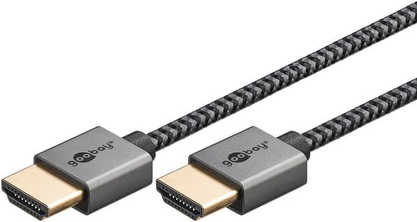 Slim højhastigheds HDMI™-kabel med Ethernet