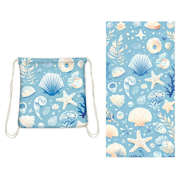 Strandhandduk Ryggsäck Combo YTB-001-9 80x160cm Modell 8