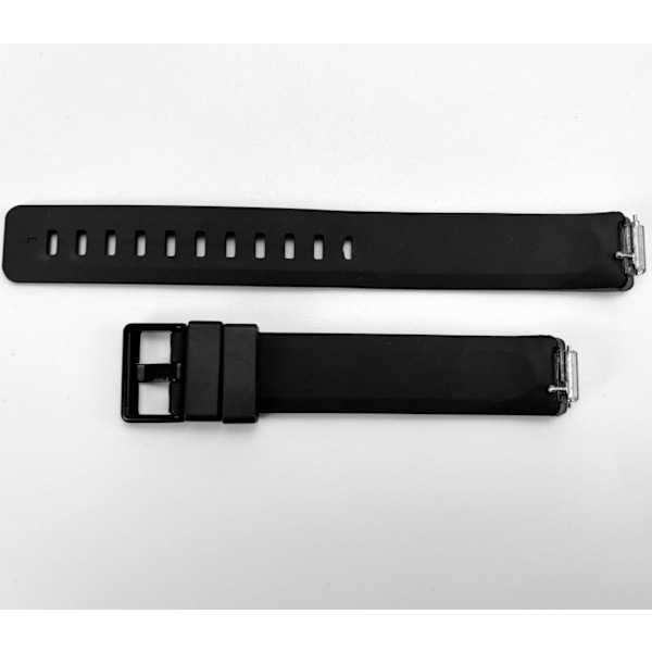 Silikonihihna Fitbit Inspire/Inspire HR:lle Musta M