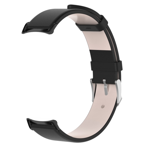 Klockarmband äkta läder Xiaomi Mi Band 8 Svart