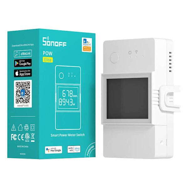 WiFi Smart strömmätare Sonoff POWR316D