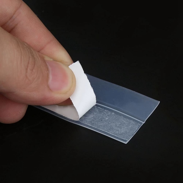 Självhäftande tätningsband Silikon vattentätt vindtätt ljudisole Transparent 2,5 cm