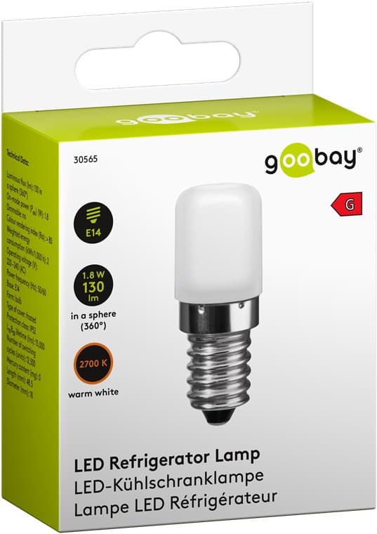 LED-kylskåpslampa, 1,8 W