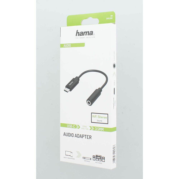 Adapter Audio USB-C till 3,5 mm Stereo