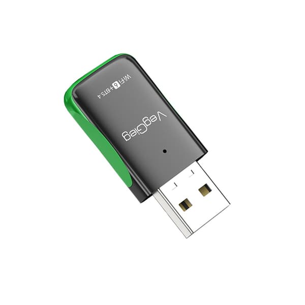 WiFi 6 & Bluetooth 5.4 USB-sovitin - 5G Dual Band langaton verkkokortti