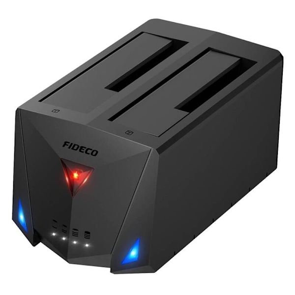 FIDECO YPZ220B HDD/SSD docknings-/kloningsstation (USB 3.2, SATA I/II/III)