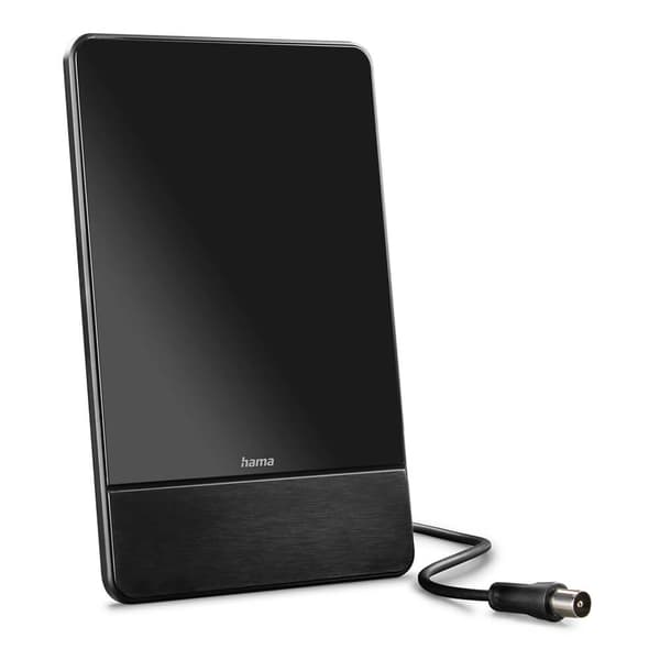 Inomhusantenn Pro 45 DAB+/DAB/DVB-T2/FM Flat Svart