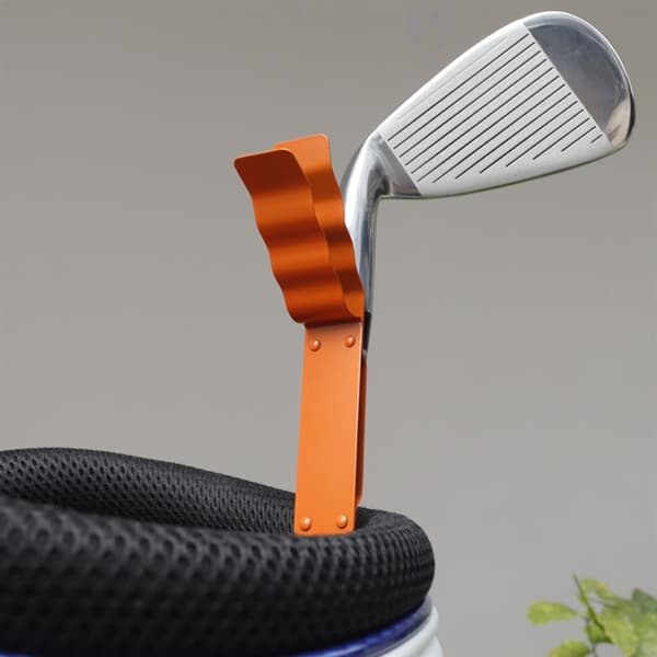 Jern-cigarholder til golfvogn med magnet og burrebånd Blue Blue