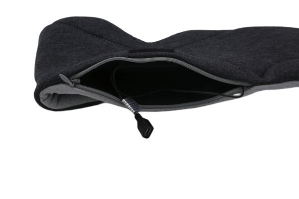Bluetooth søvn øjenmaske med hvid støj Black Black