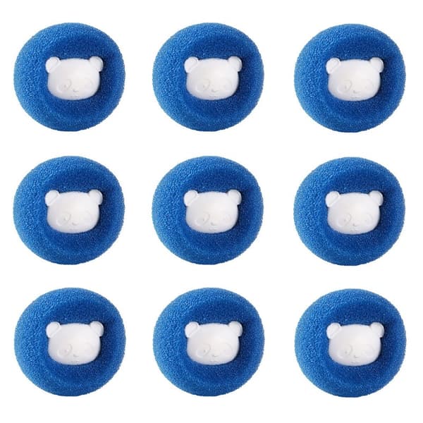 Pesupallo karvojen poistoon Blue 9-pack Blue