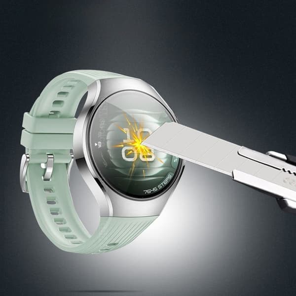 Korkealaatuinen näytönsuoja Huawei Watch 4 Pro -kelloon, 2 kpl, helppo asennus