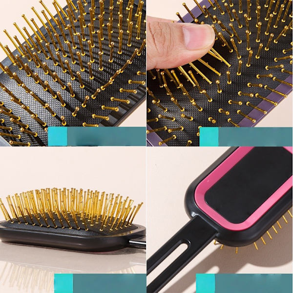 3D Massage Airbag Comb Set - Hårbottenmassage & Utrassling
