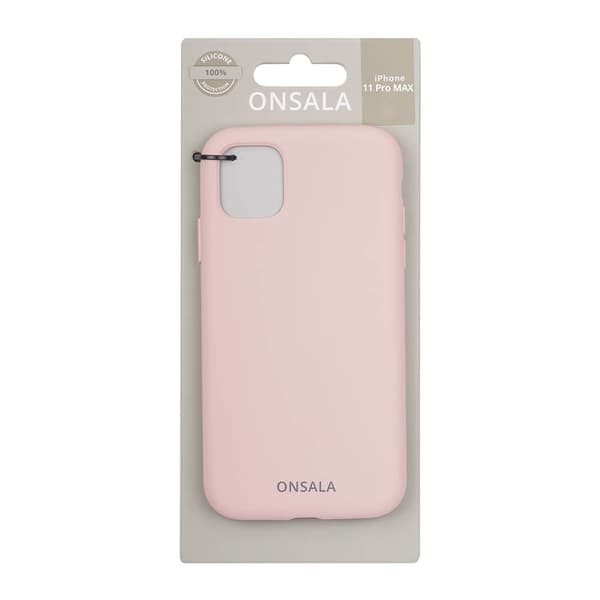 Mobilcover Silikone Sand Pink - iPhone 11 Pro Max