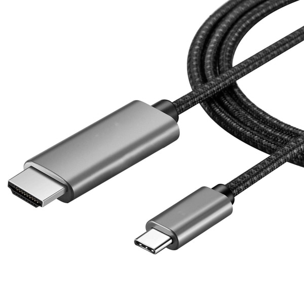 INF USB-C-HDMI-kaapeli 4K - 2 metriä