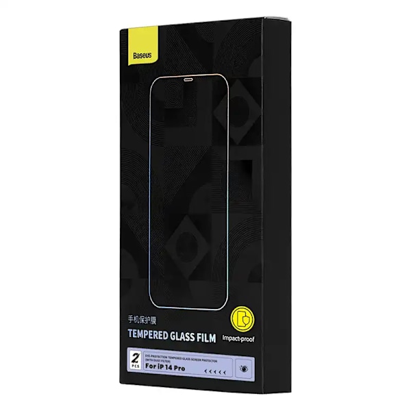 Karkaistu lasi silmiensuojasuodattimella Baseus Crystal Series iPhone 14 PRO