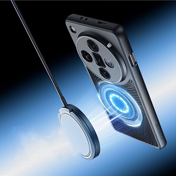 Magnetisk etui Beskyttende etui TPU Cove til OPPO Find X7-serien OPPO Find X7