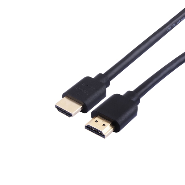 INF HDMI-kabel 4K@60Hz HDMI 2.0 Sort 1 m Sort 1 m